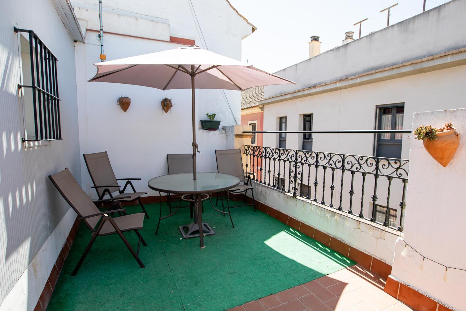 Apartamentos Dona Concha เซบีญา ภายนอก รูปภาพ